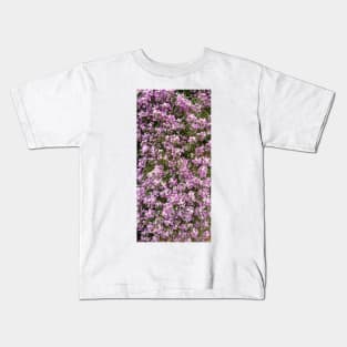 Purple alyssum Kids T-Shirt